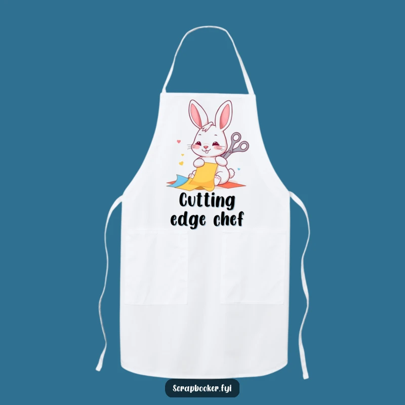 Funny Rabbit Crafting Apron: Protect Your Clothes While Creating Art