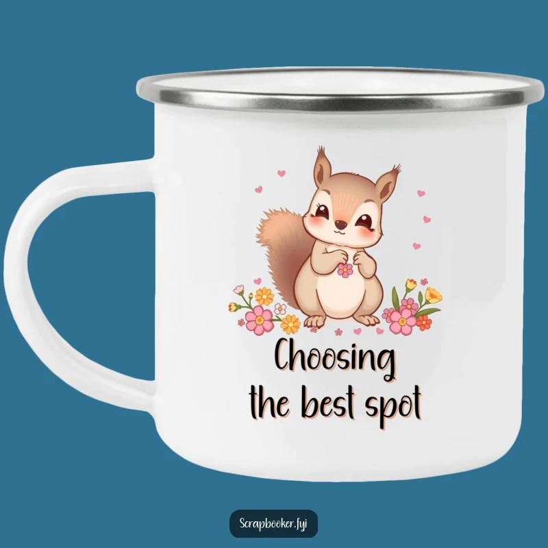Funny Squirrel Adventure Mug: Decorating Inspiration on the Go