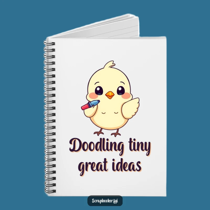 Funny Bird Detail Notebook: Journal Your Artistic Thoughts