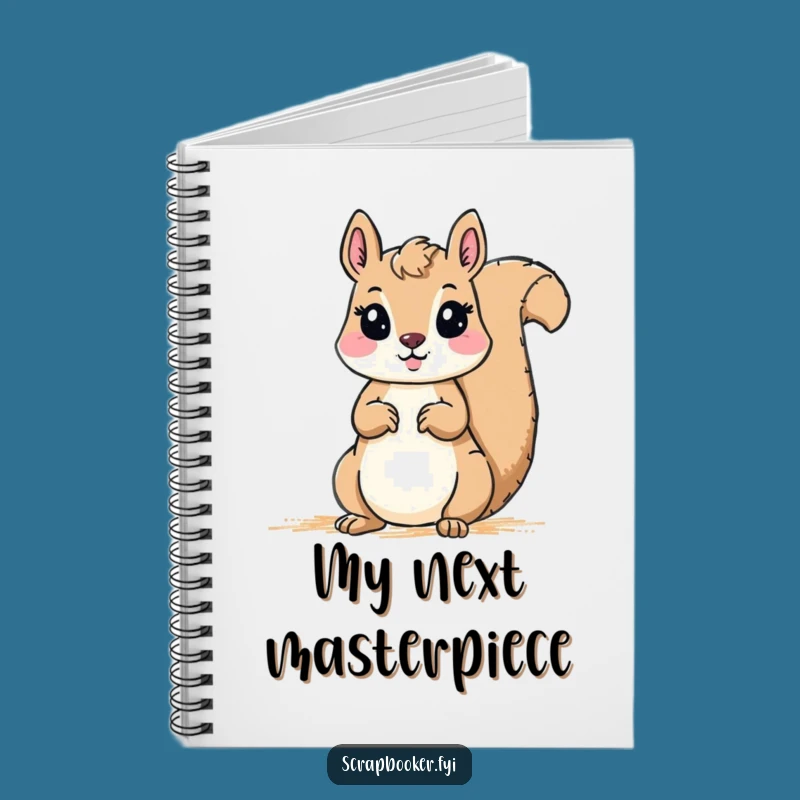 Funny Squirrel Artist Notebook: Journal Your Ideas with Charm