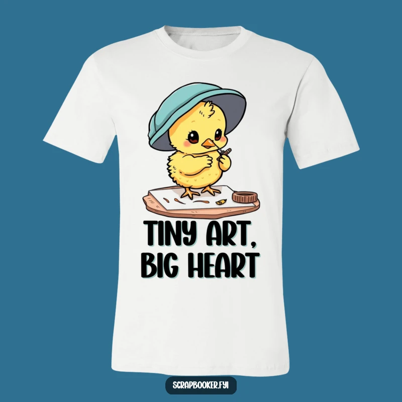 Funny Chick Crafter T-Shirt - Wear Your Artistic Passion